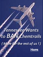 The Tennessee Senate passed a bill with wording that targets the controversial "chemtrails" conspiracy theory, calling for a ban on the intentional injection of chemicals or substances into the atmosphere to affect temperature, weather or sunlight. It will be interesting to see how they plan on enforcing it.